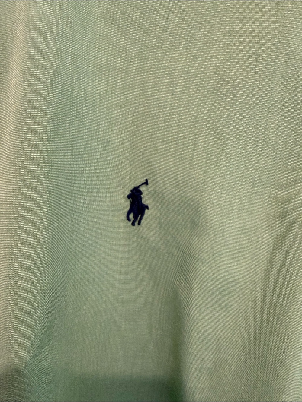 Ralph Lauren Men's Sage Green Button-Down Shirt - Picture 3 of 6